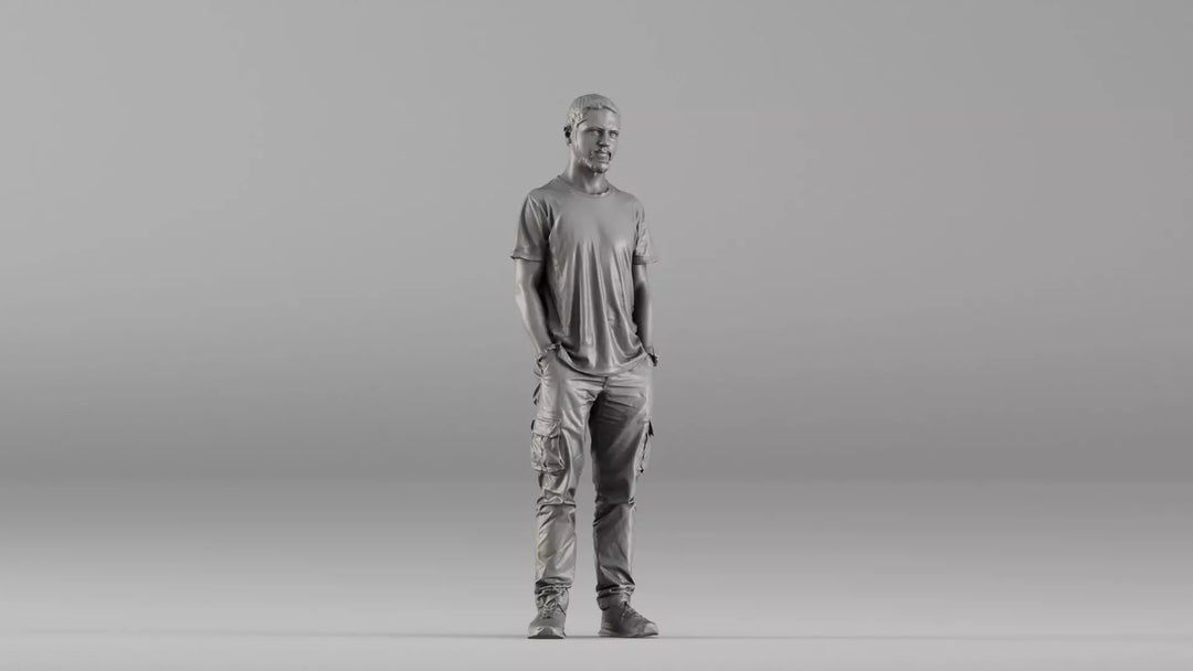 MM1346 Casual Male Hands in Pockets