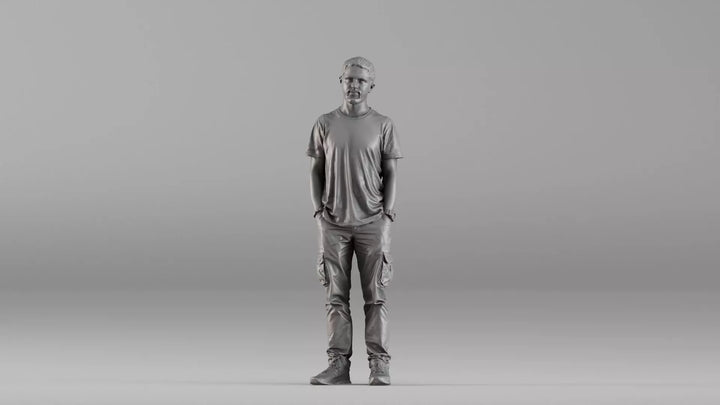 MM1346 Casual Male Hands in Pockets