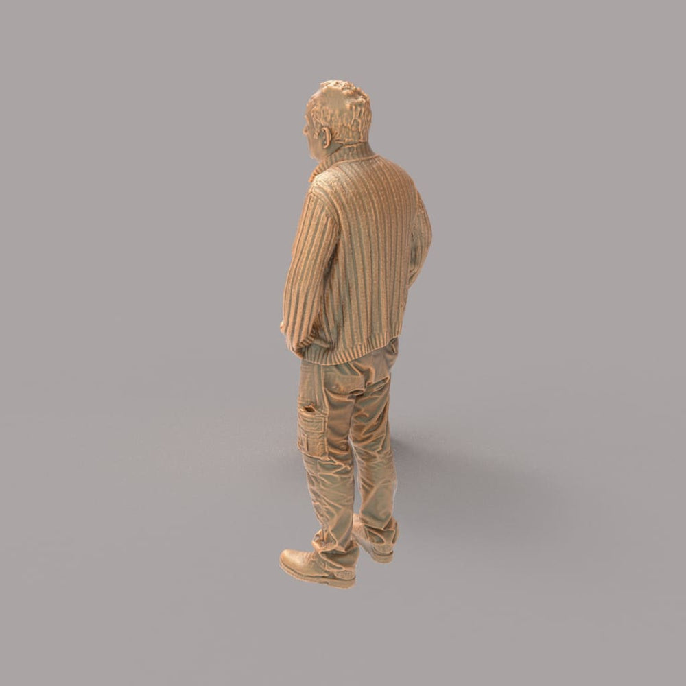 132s-0044 Grumpy Old Farmer Figure