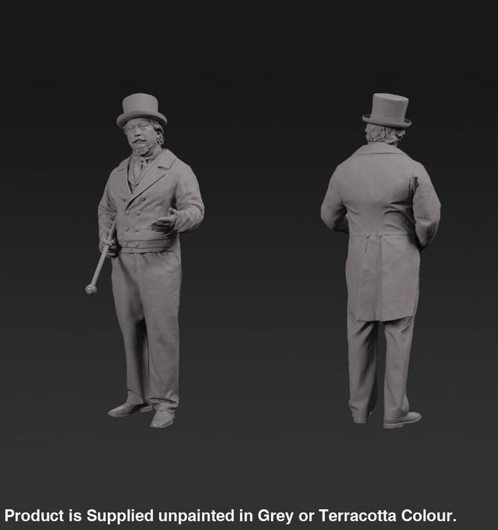 132s-0107 Victorian Male Figure