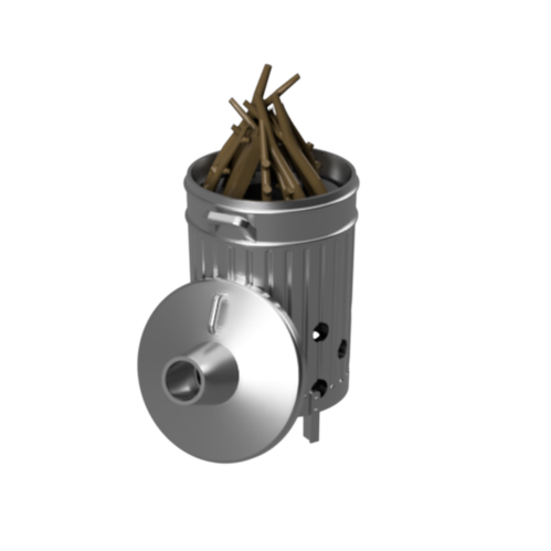 CO009A – Garden Incinerators 1:32 Scale