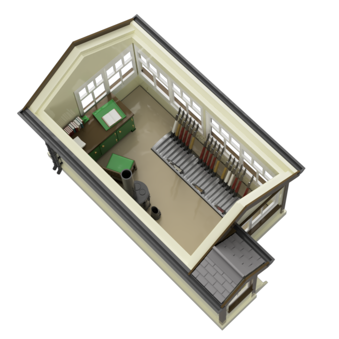 FM813D – GWR Signal Box OO/HO Scale