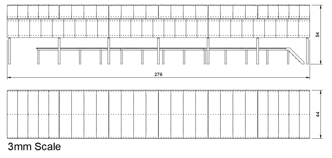 GM813G – GWR Carriage Shed TT120/3mm Scale