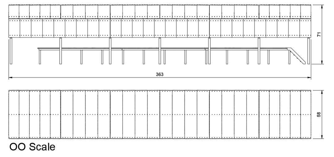 FM813G – GWR Carriage Shed OO/HO Scale