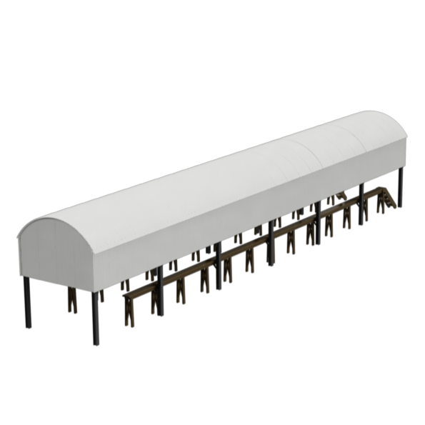 GM813G – GWR Carriage Shed TT120/3mm Scale