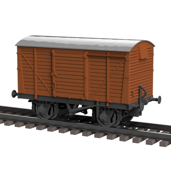 HP605A – BR 12 Ton Box Van N Scale
