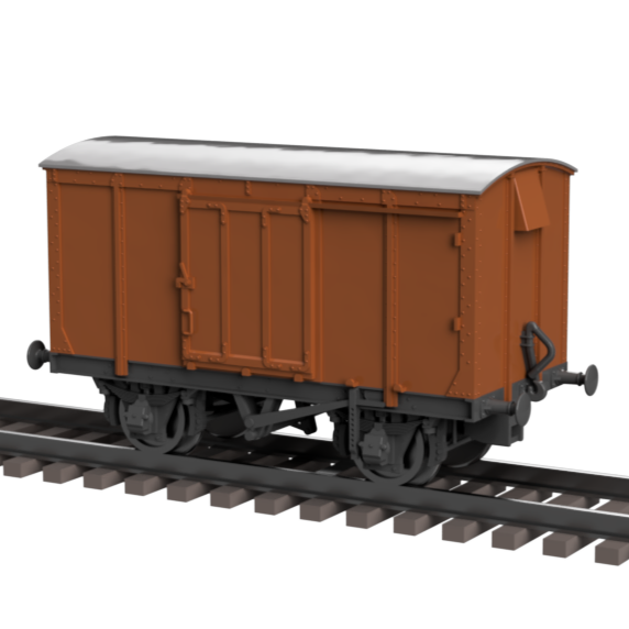 HP605C – BR (ex. LMS) 12 Ton Box Van N Scale