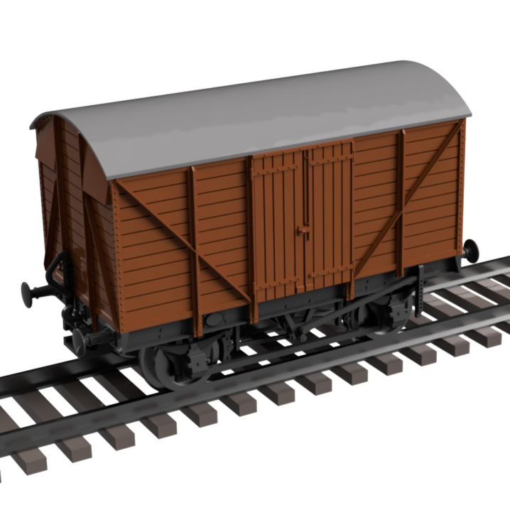 DP605E – BR (ex. GWR) 12 Ton Box Van O Scale