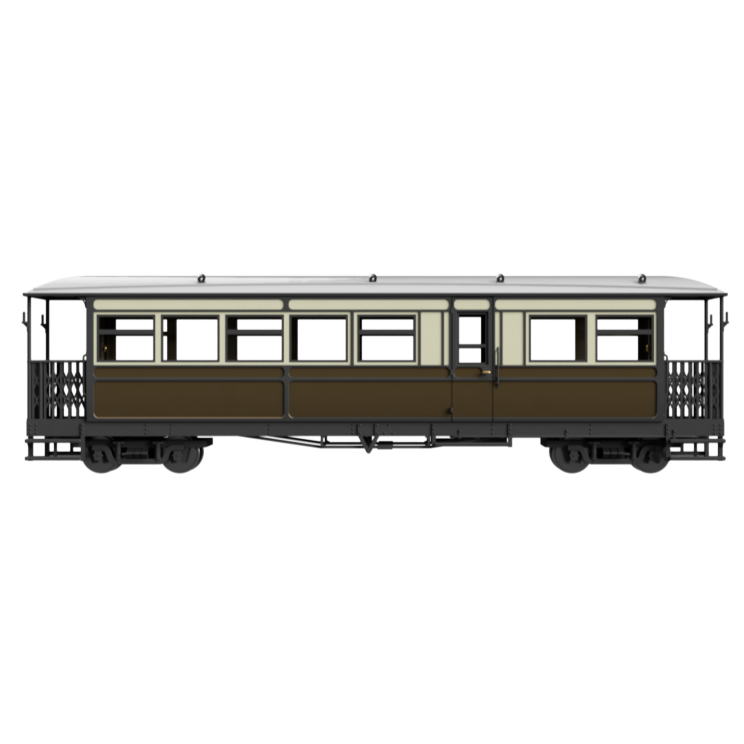 FP702A – WLLR Pickering Brake Coach OO9 Gauge
