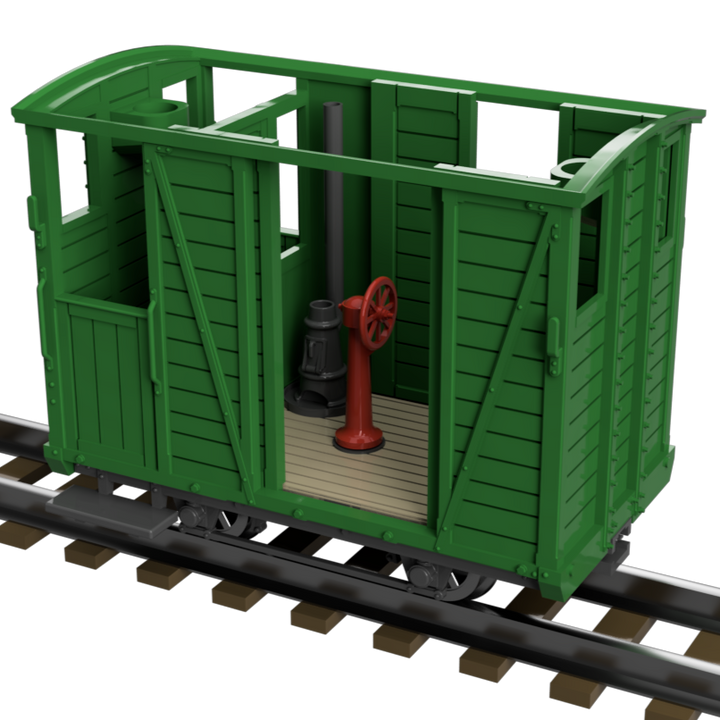 FP757A – GVT Brake Van OO9 Gauge