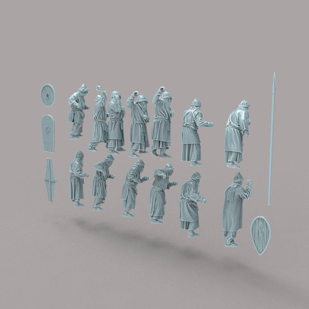REM0067 Medieval Moorish Spearmen