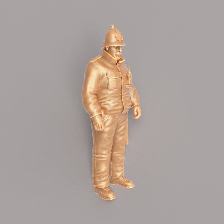 MM593 Police Officer Tall Helmet