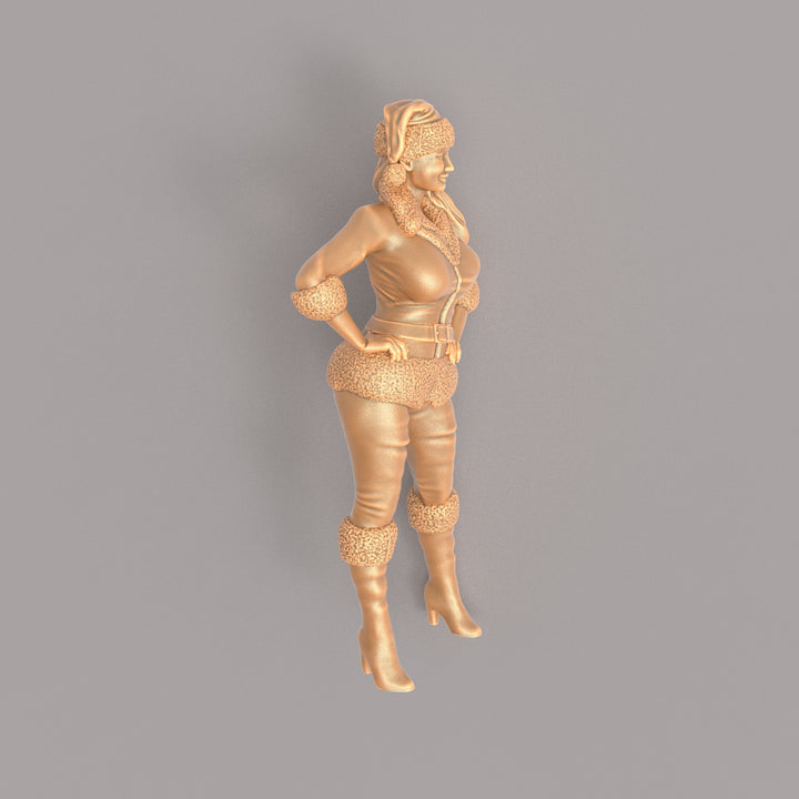 MM515 Female in Santa Claus Clothes