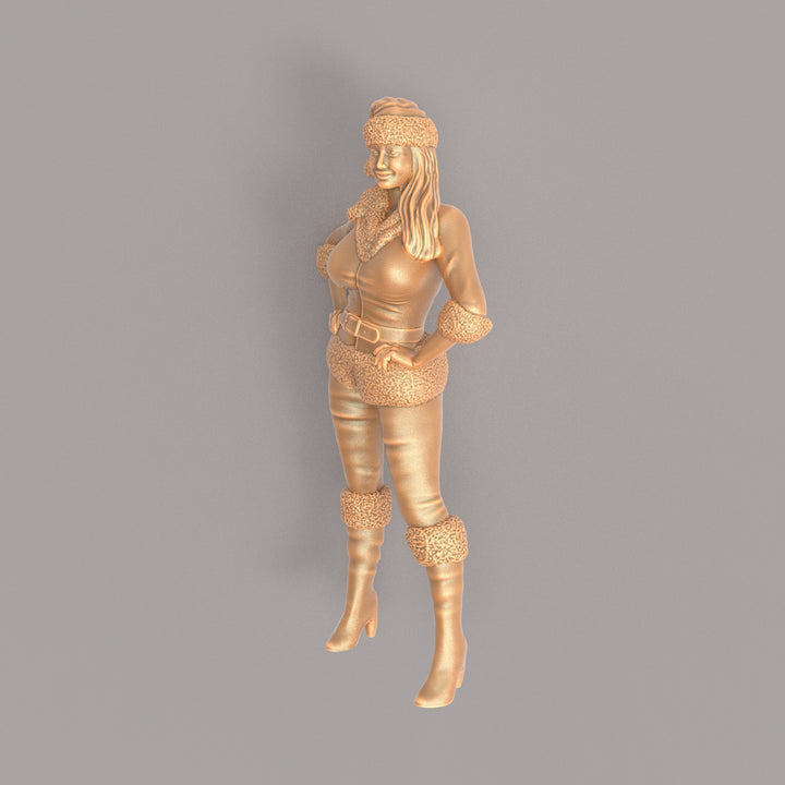 MM515 Female in Santa Claus Clothes