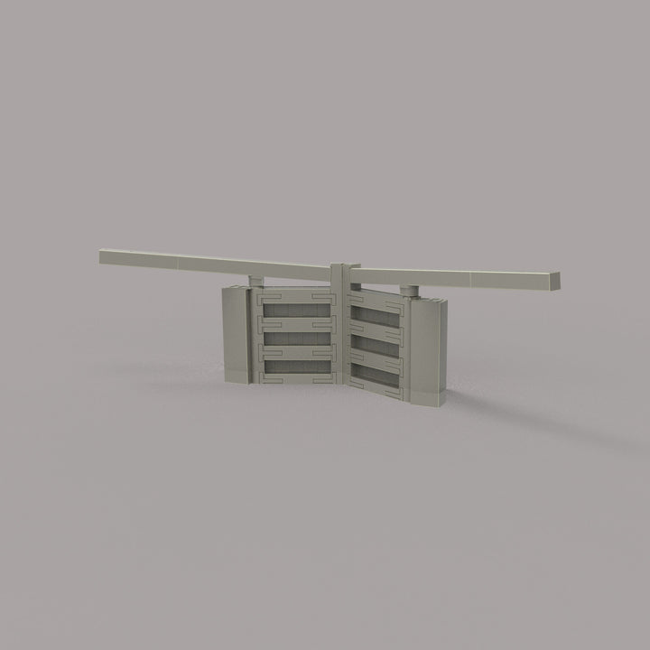 PJD031B Model Railway Canal Lock Gate B