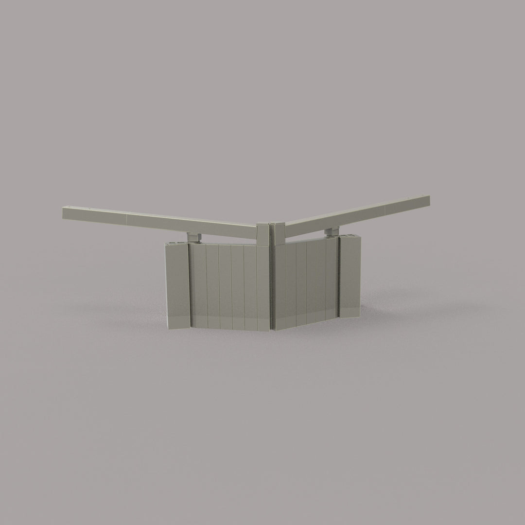 PJD031B Model Railway Canal Lock Gate B