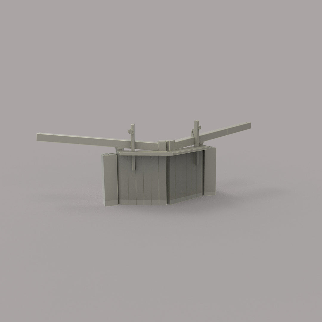 PJD031C Model Railway Canal Lock Gate C