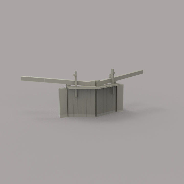 PJD031C Model Railway Canal Lock Gate C