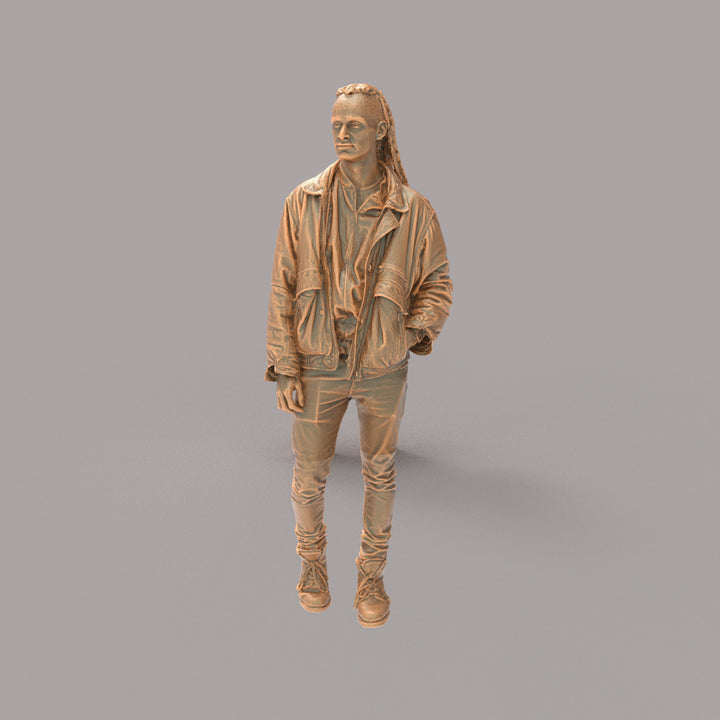 MM510 Young Male with dreadlocks