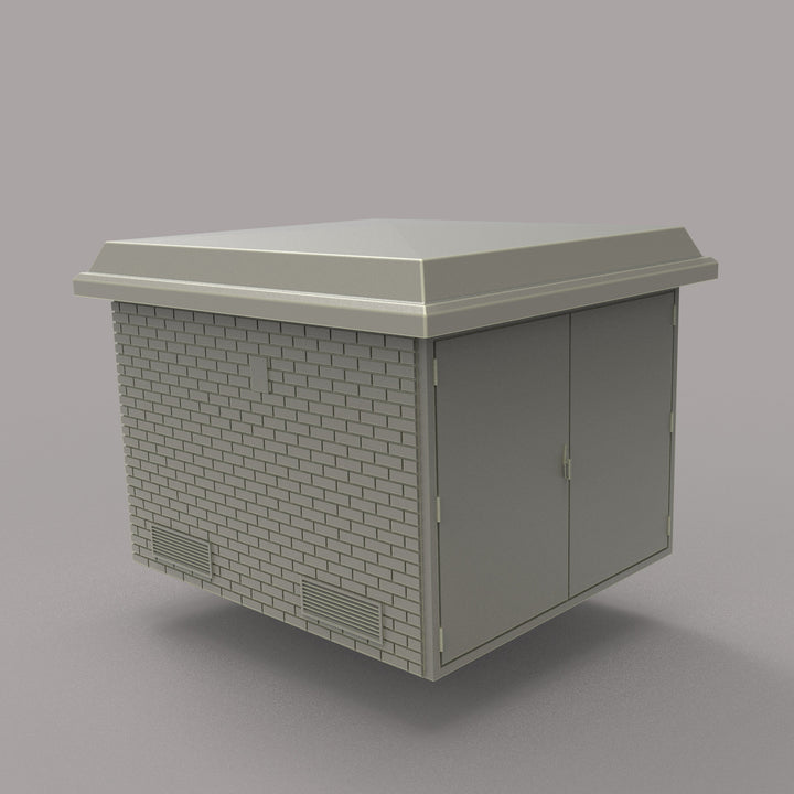 PJD065 Model Railway Electricity Substation Building