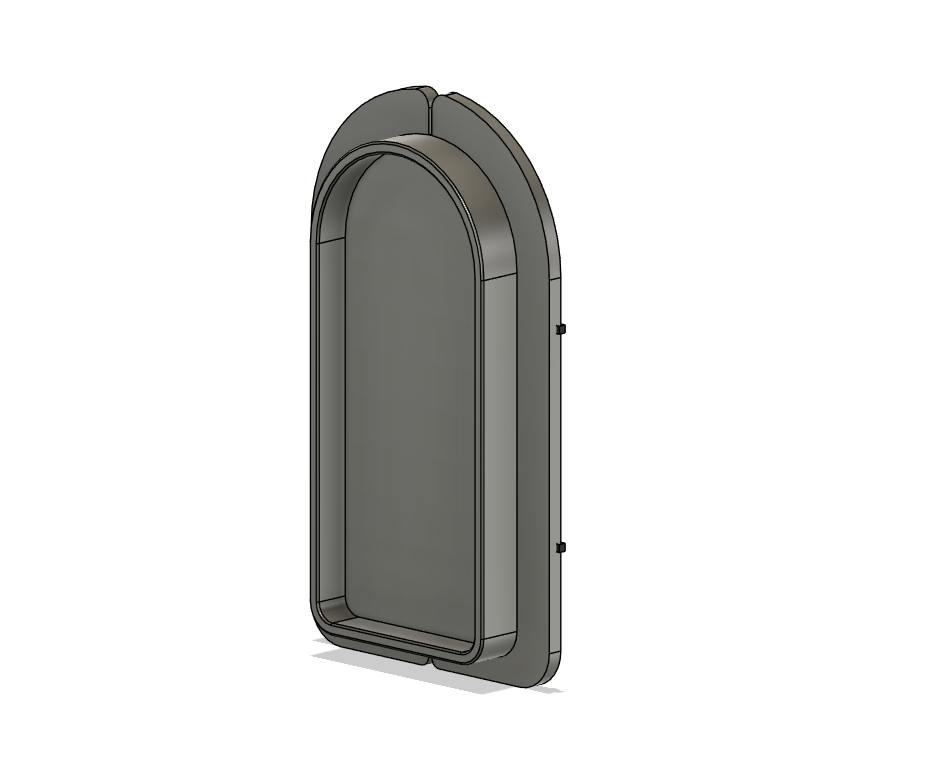 PJD103 Model Railway MK1 Coach End Door Blanks BR x 2