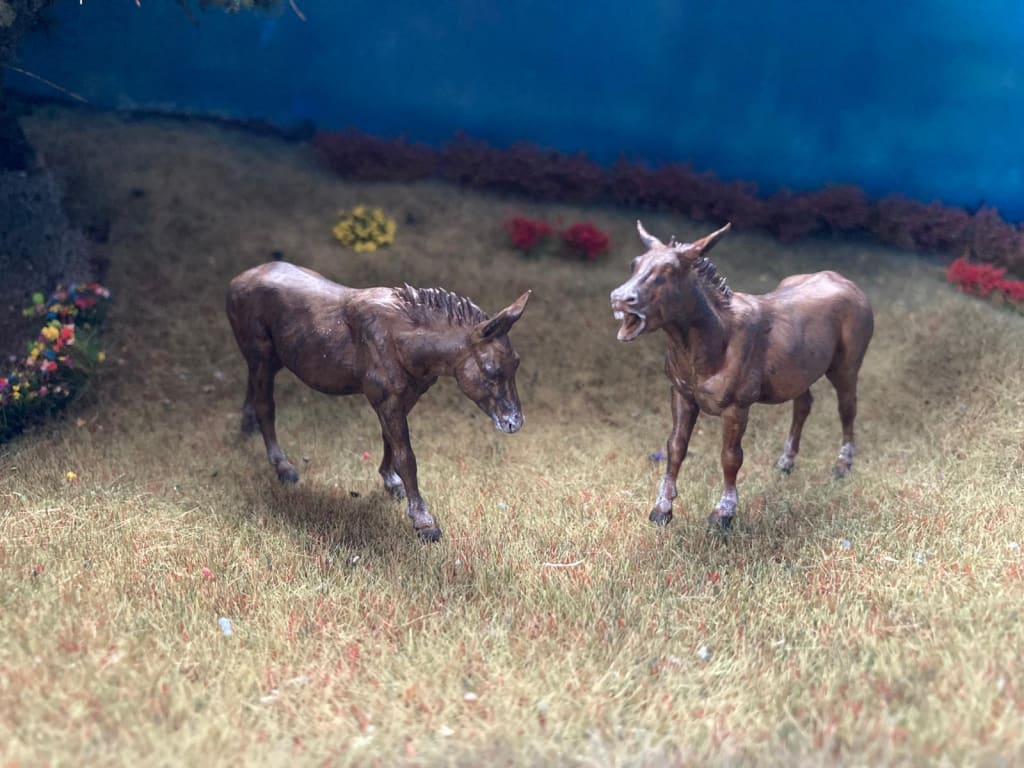 ADM1015 Common-donkey x 2 Animal