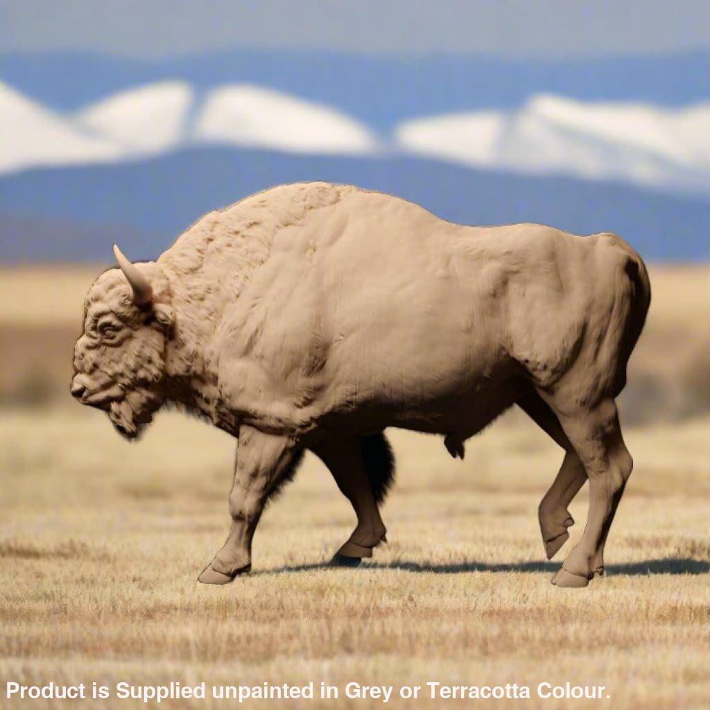 Adm1506 European Bison Walking X 1 Animal