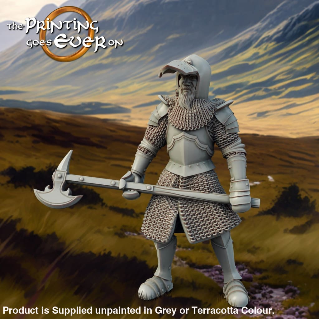 Allies and Fiefs - Axeman in Armour C Medieval