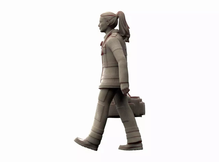 MM1308 Ambulance Female with Bag