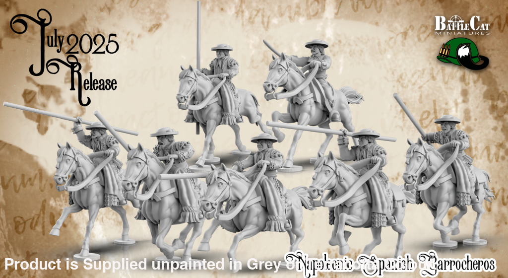 BCM009 Napoleonic Spanish Garrocheros 28mm Figure