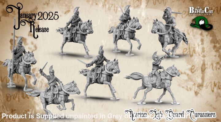 BCM025 1812 Russian Leib Guard Curassiers 28mm Figure