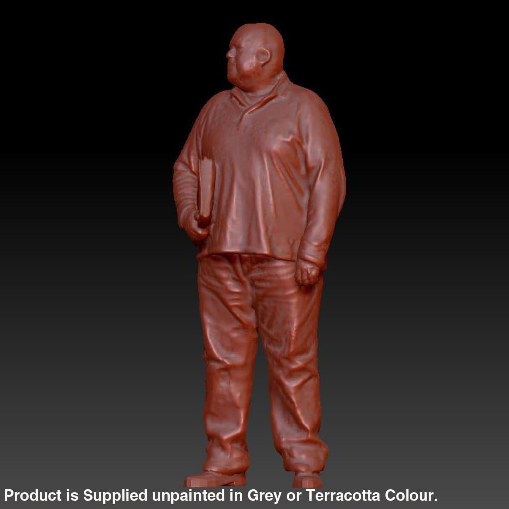 Male Standing With Folder Under Arm Dsp053 Figure