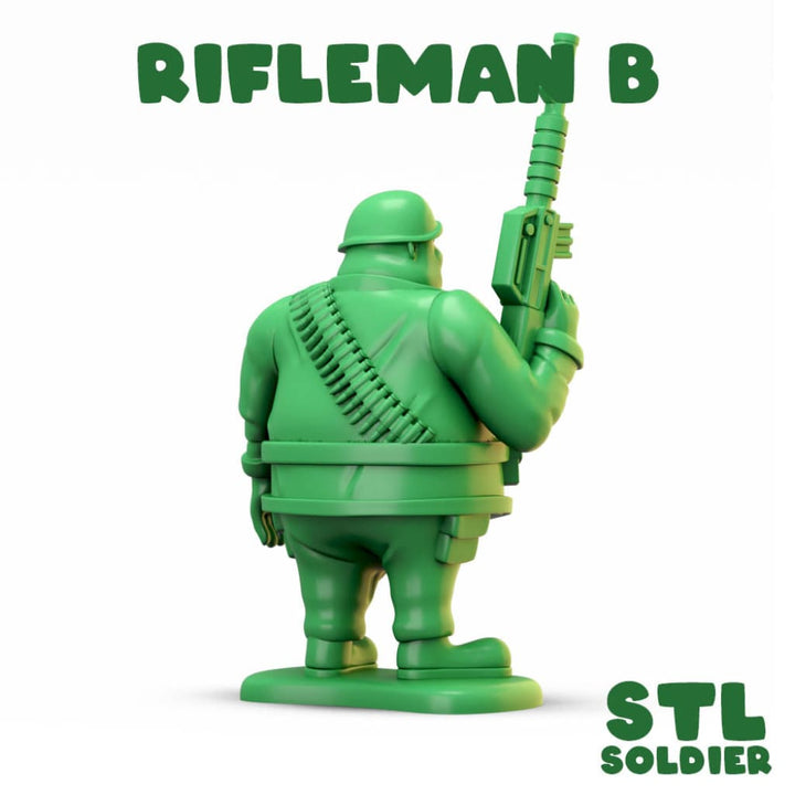 Fat Army - Rifleman B Figure