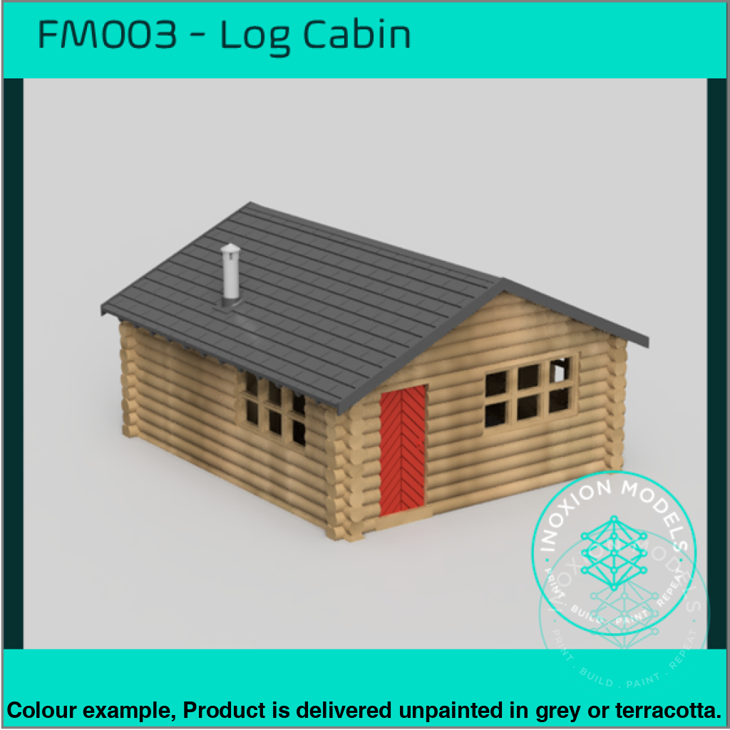 FM003 – Log Cabin OO Scale
