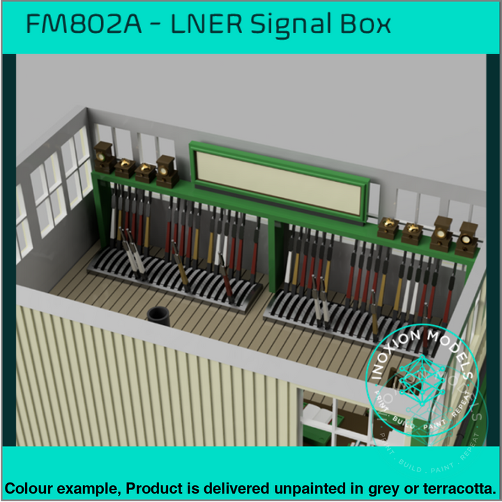 Fm802A – Lner Signal Box Oo/Ho Scale Oo Building