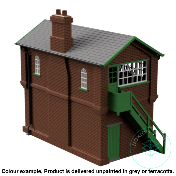 Fm803A – Lner Brick Signal Box Oo/Ho Scale Oo Building