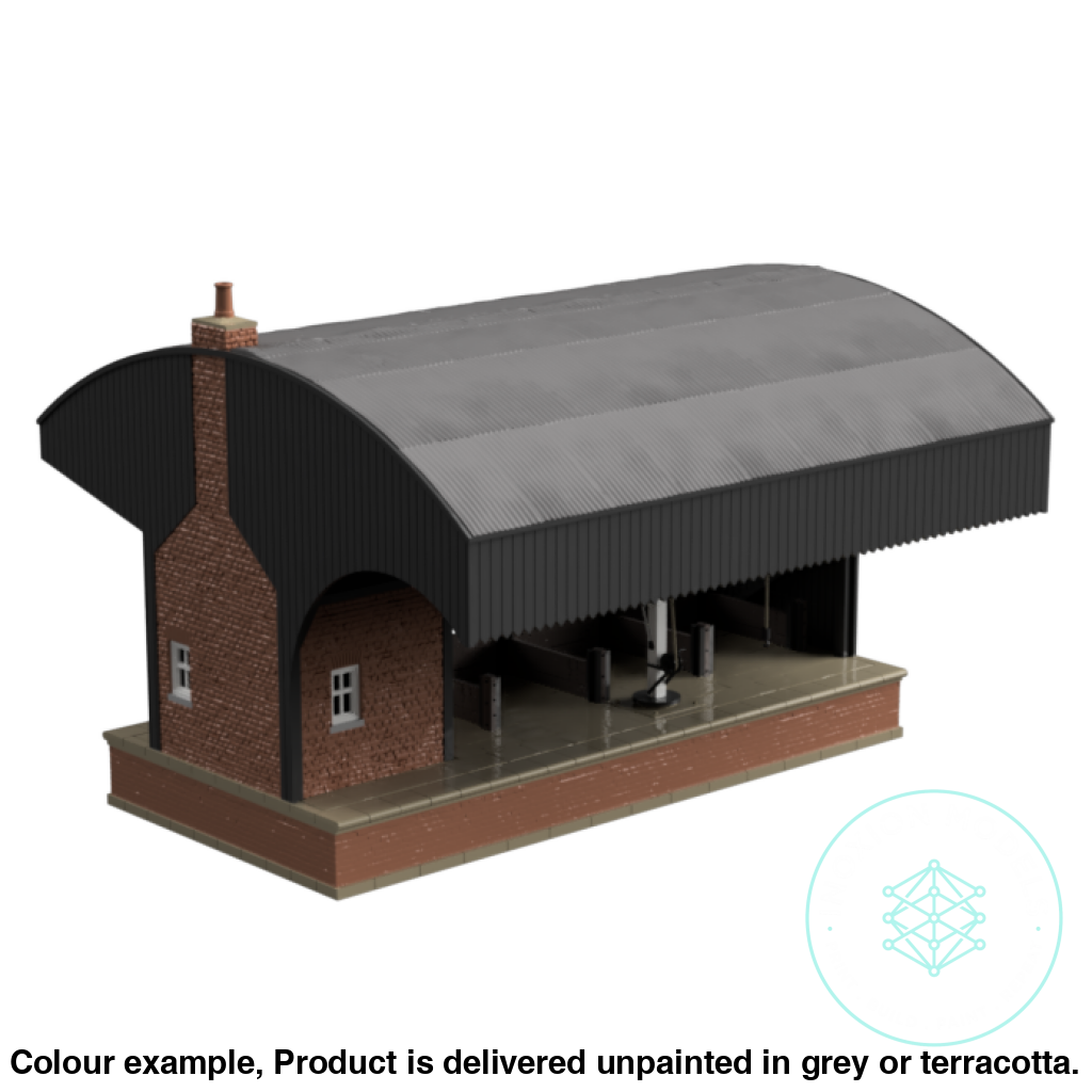 Fm807A – Coal Loading Stage Oo/Ho Scale Oo Building