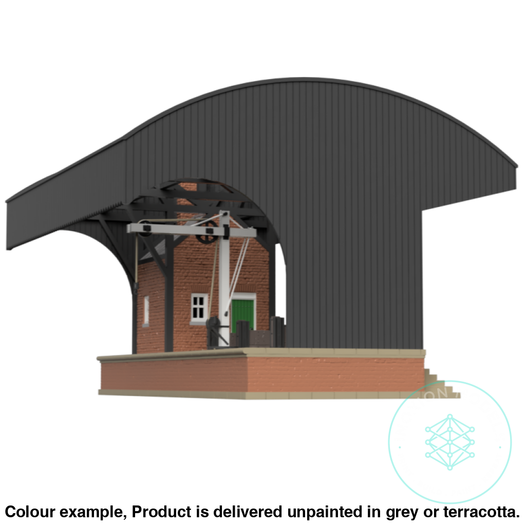 Fm807A – Coal Loading Stage Oo/Ho Scale Oo Building