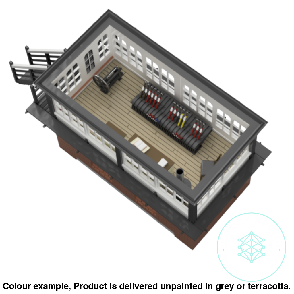 Fm809B – Lms Signal Box Oo/Ho Scale Oo Building