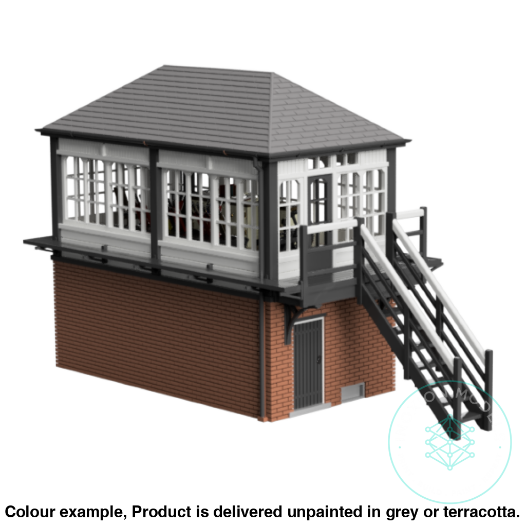 Fm809B – Lms Signal Box Oo/Ho Scale Oo Building