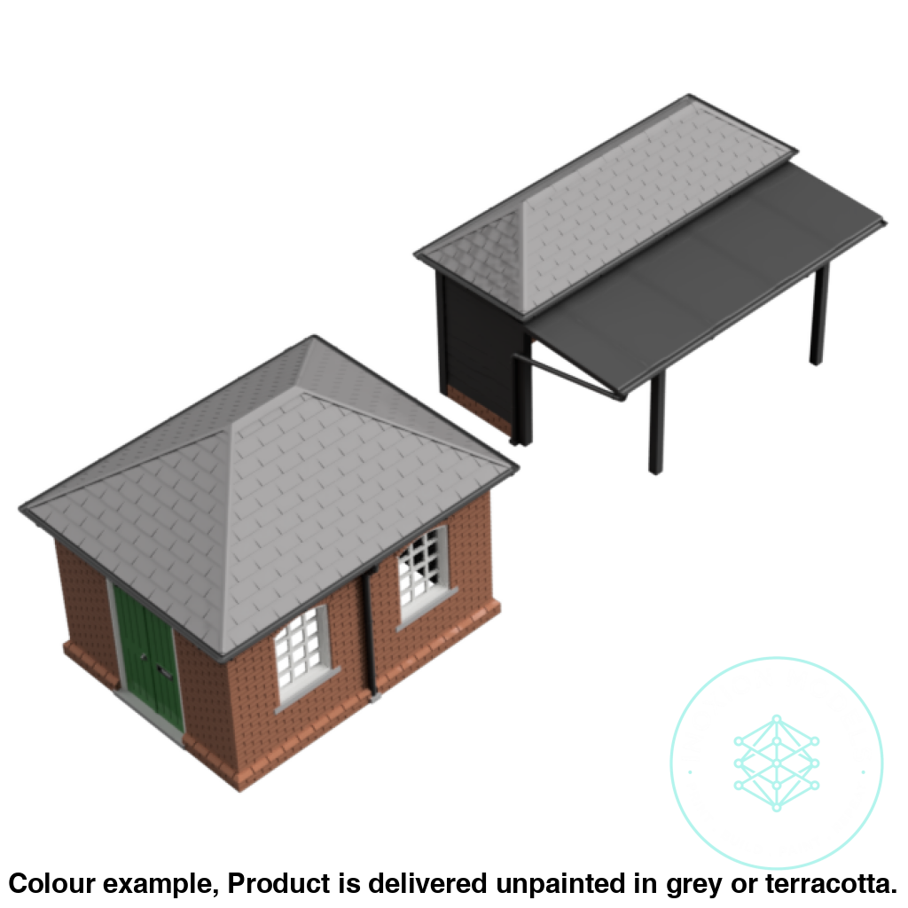 Fm811A – Lner Tram Station Oo/Ho Scale Oo Building