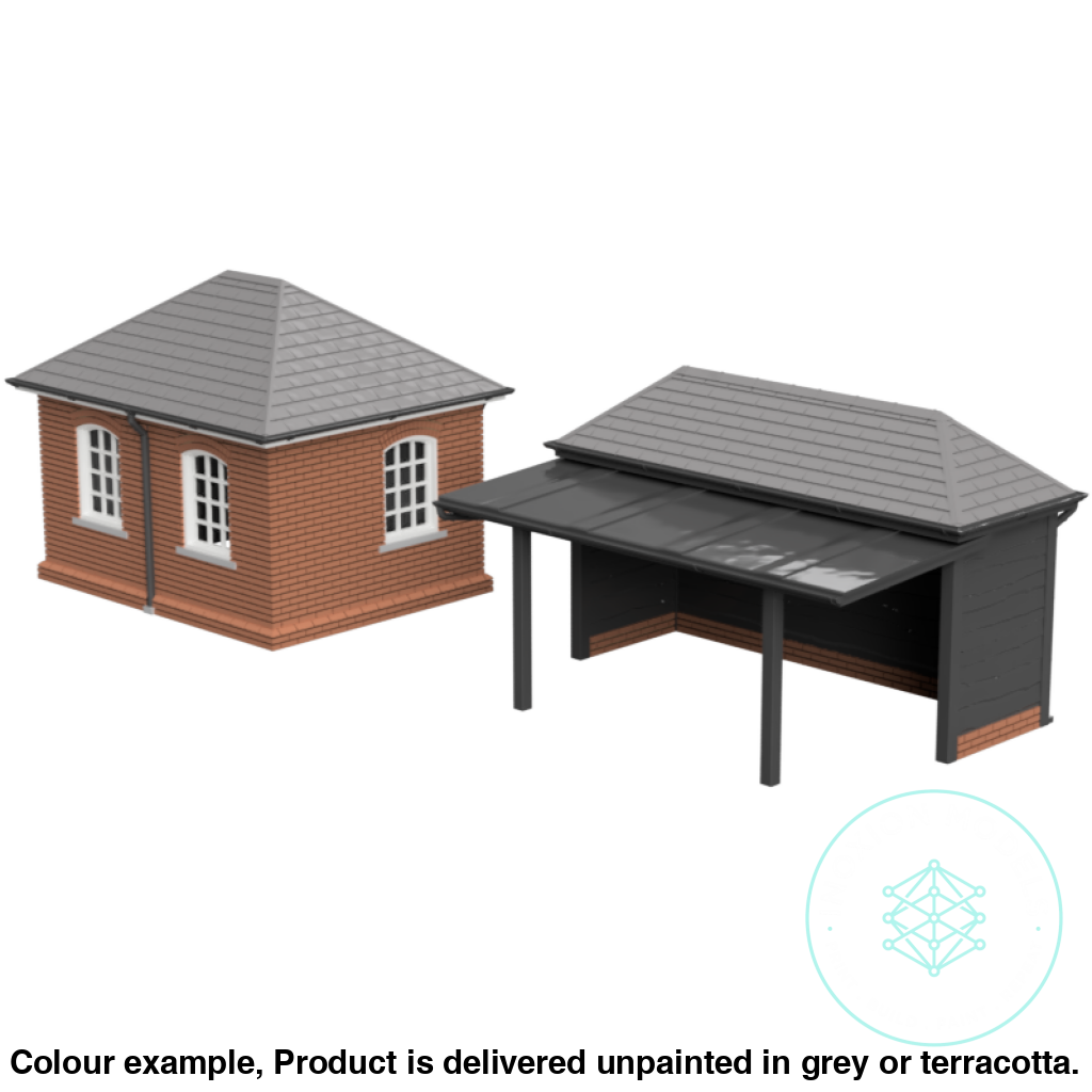 Fm811A – Lner Tram Station Oo/Ho Scale Oo Building