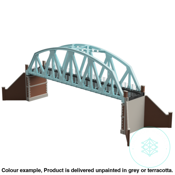 Fm913 – Single Track Truss Bridge Oo Scale Building