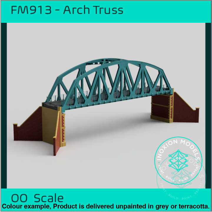 Fm913 – Single Track Truss Bridge Oo Scale Building