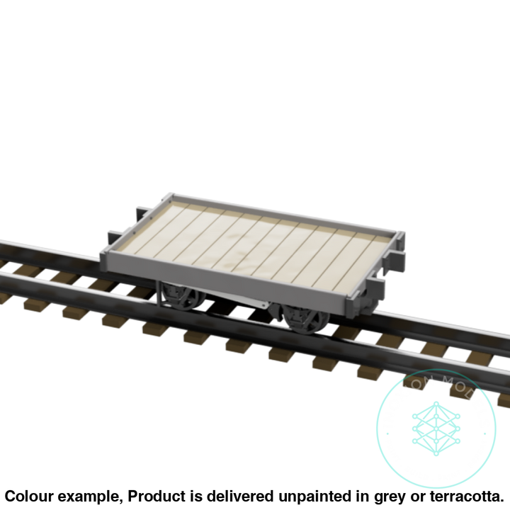 Fp753C – Light Railway Wagon Oo9 Gauge Oo Scale Rolling Stock