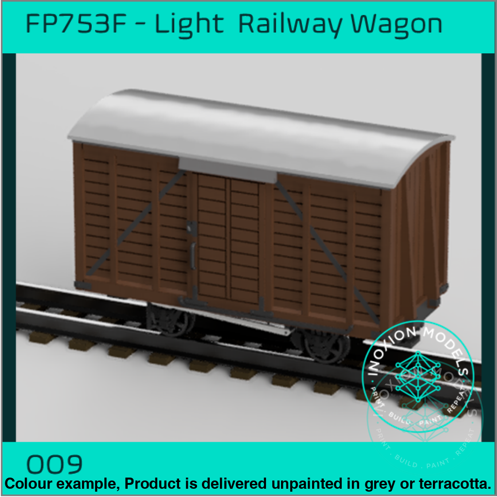 Fpc753F – 4X Light Railway Wagon Pack Oo9 Gauge Oo Scale Rolling Stock