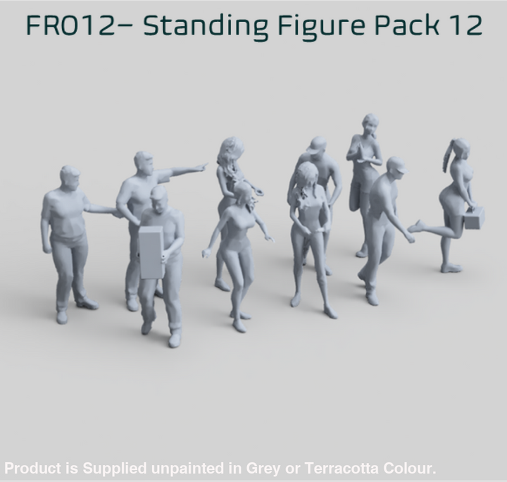 Fr012 Standing Figure Pack 12