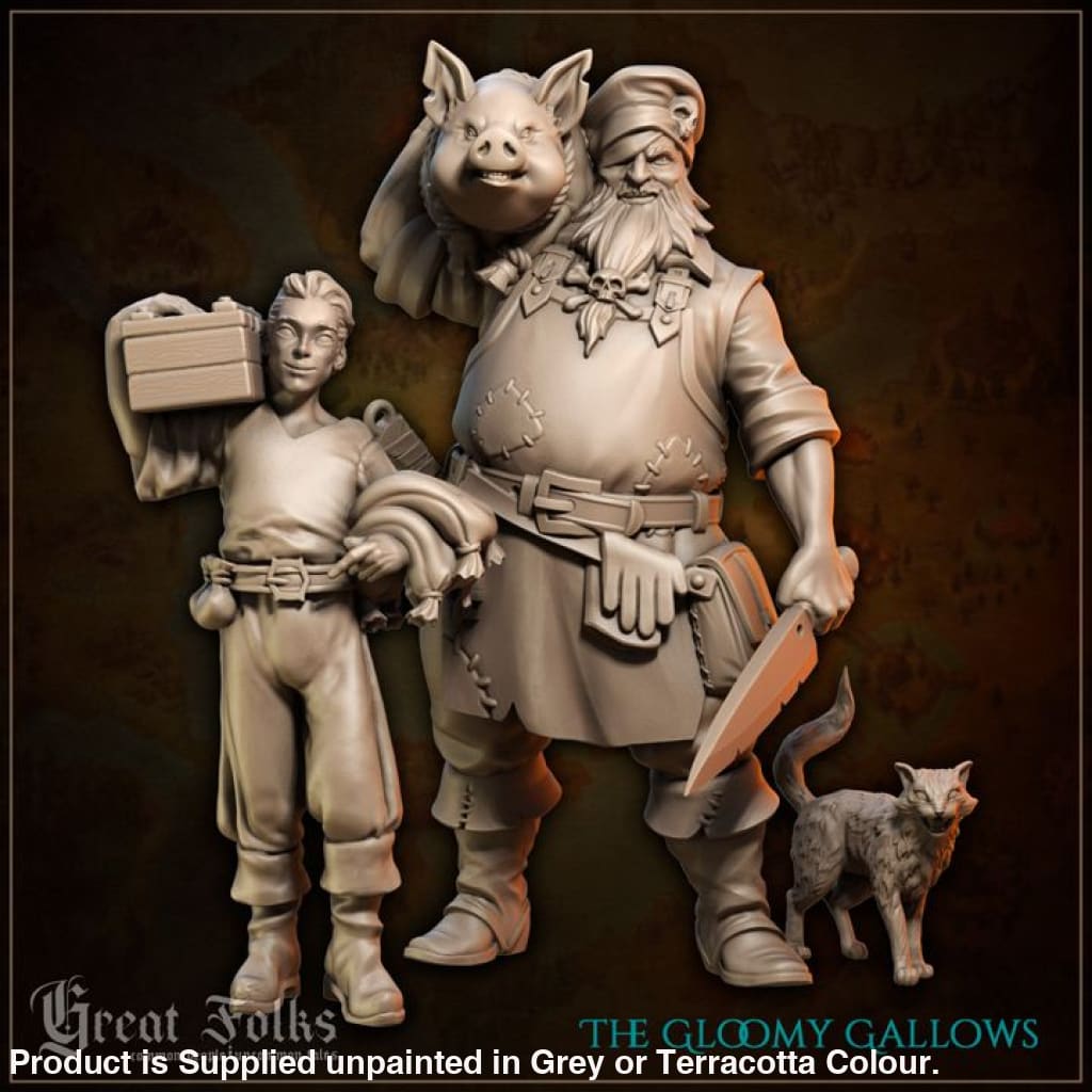 GG024 The Gloomy Gallows Staff Medieval