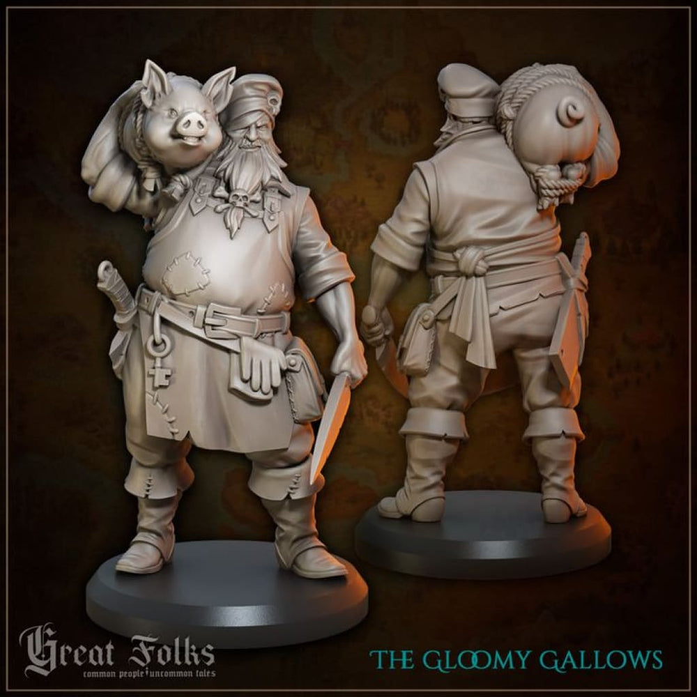 GG024 The Gloomy Gallows Staff Medieval