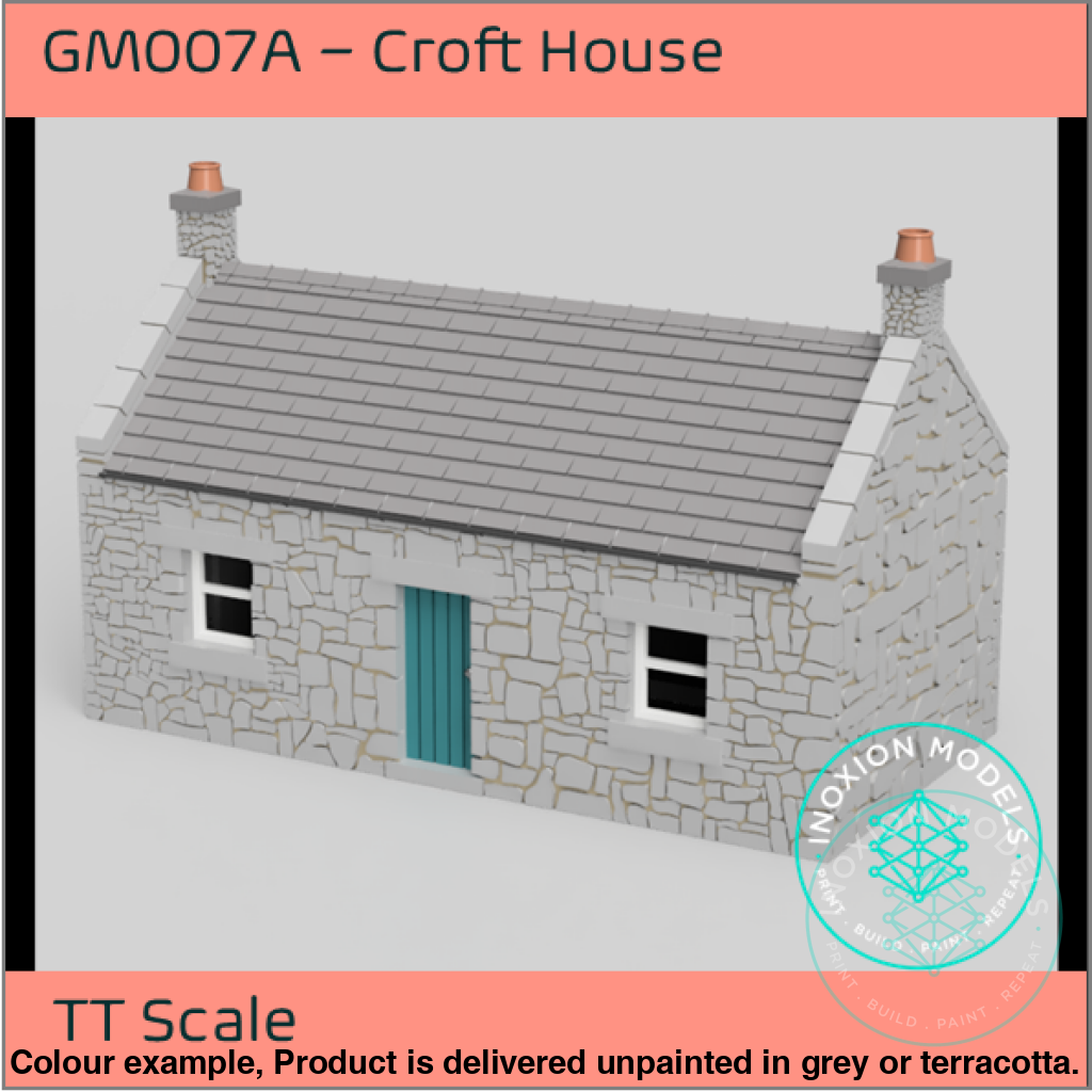 Gm007A – Croft House Tt120/3Mm Scale Tt Building